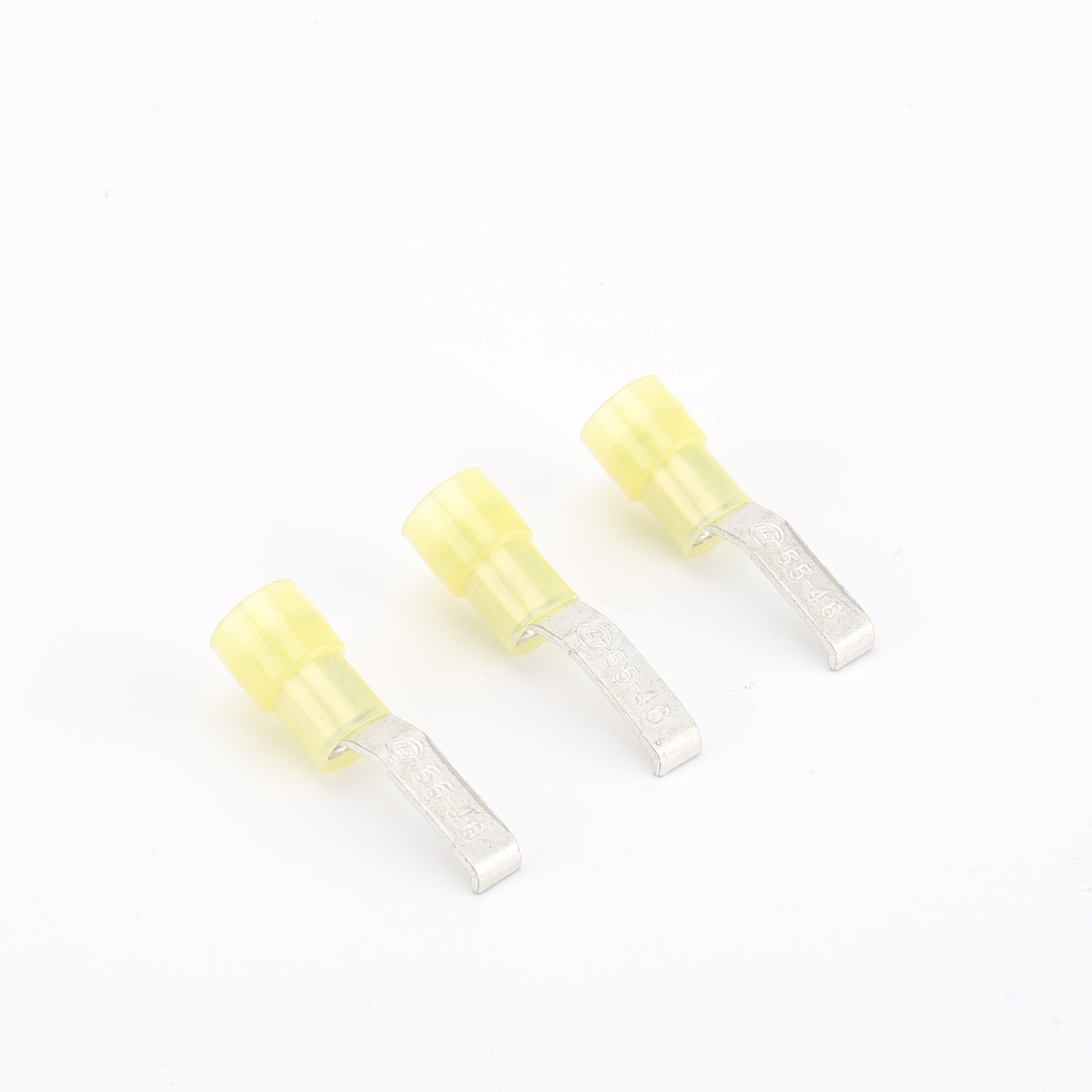 LEXT LBNYD1.25-3 A.W.G22-10 PA66 Copper Cable Terminals Lugs Nylon Concave Blade Insulated Connector Terminals