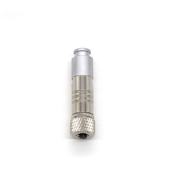Industrial Waterproof IP67 IP68 Straight quick lock M5 Female power Connector with cables for Sensor Application