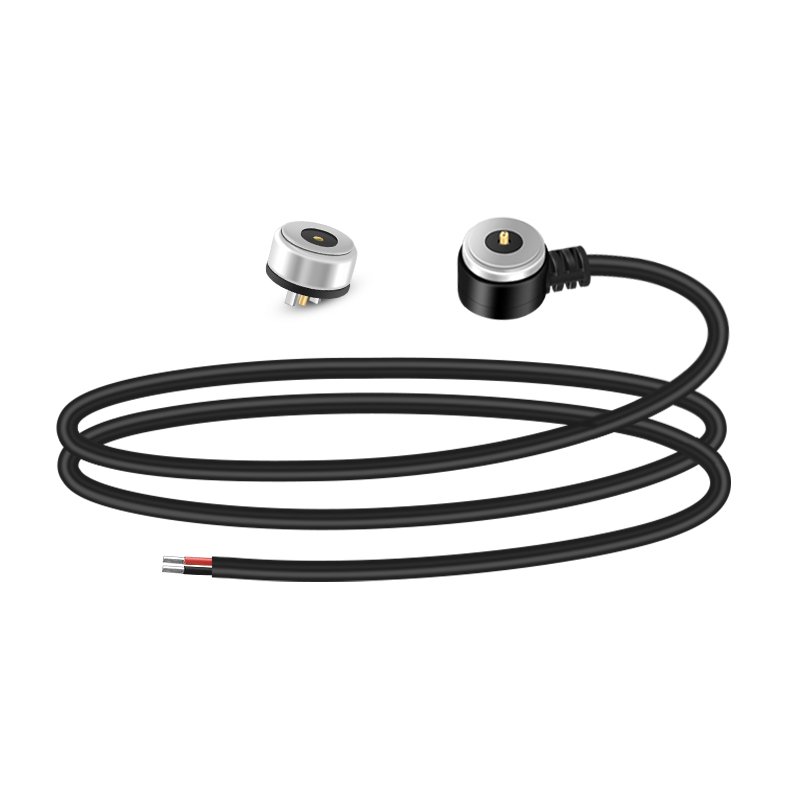 Bend 90 Male Female 24V 5A Charging Cable Circular Plug-In Interface Waterproof Magnetic Connector Waterproof Ip67