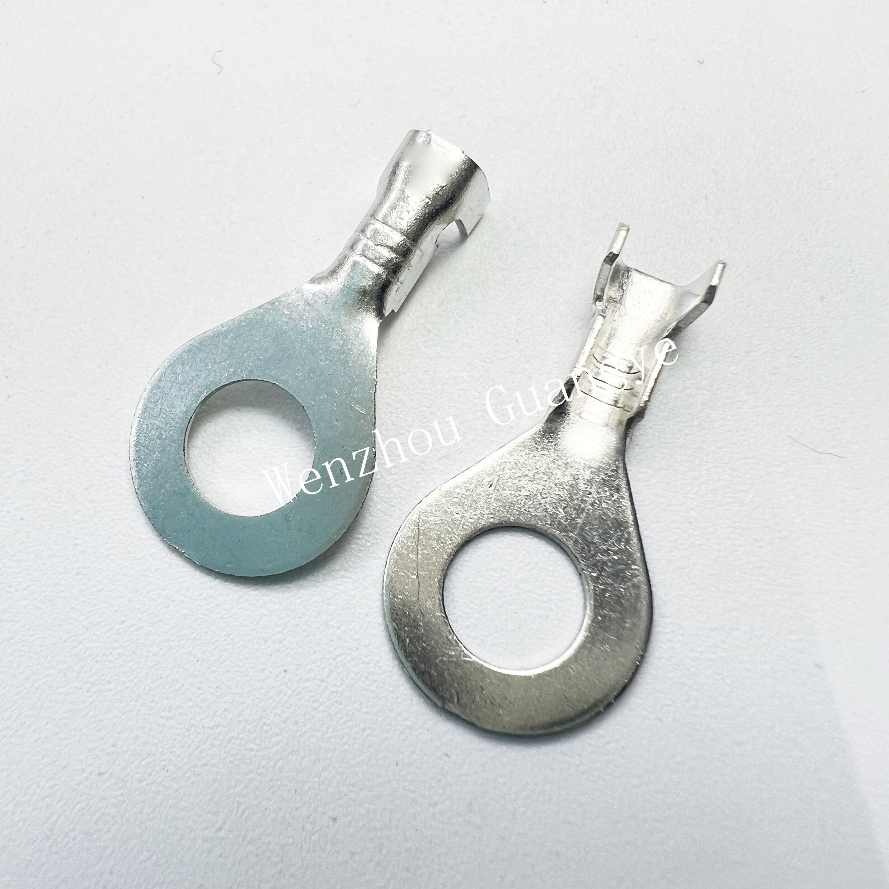 DJ431-6B Copper Terminal 6.2Y Straight Strip Round ring O-type ground ring terminal DJ431 hole connector connector ring terminal