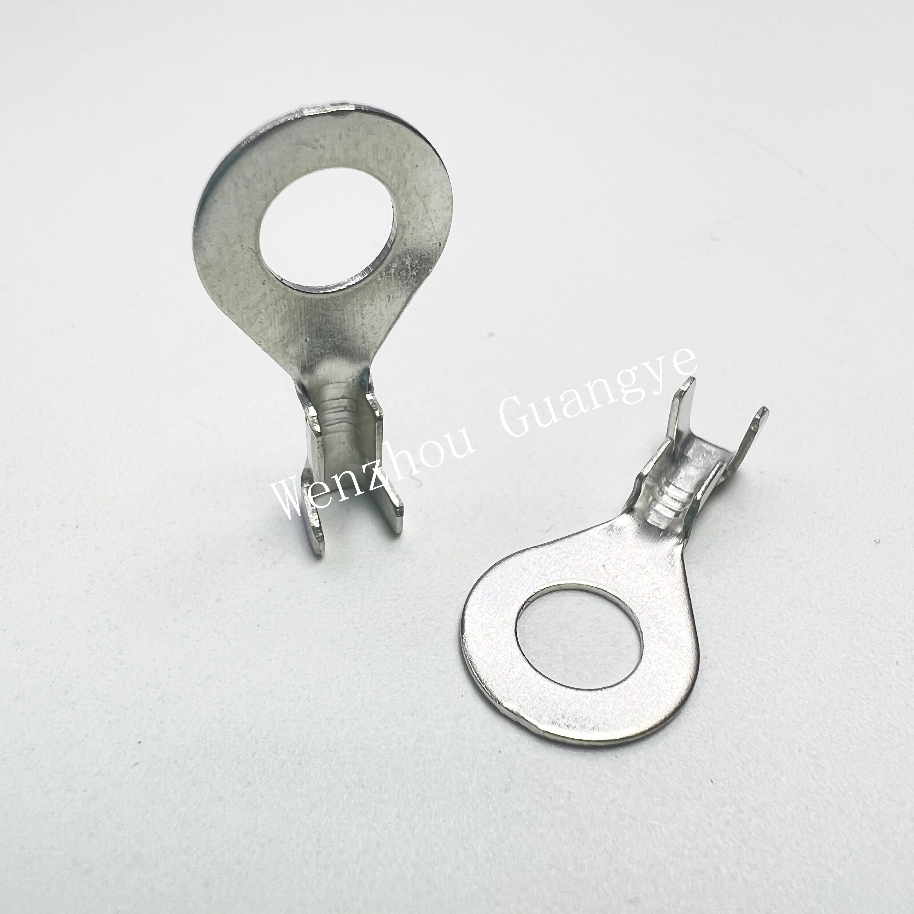 DJ431-6B Copper Terminal 6.2Y Straight Strip Round ring O-type ground ring terminal DJ431 hole connector connector ring terminal