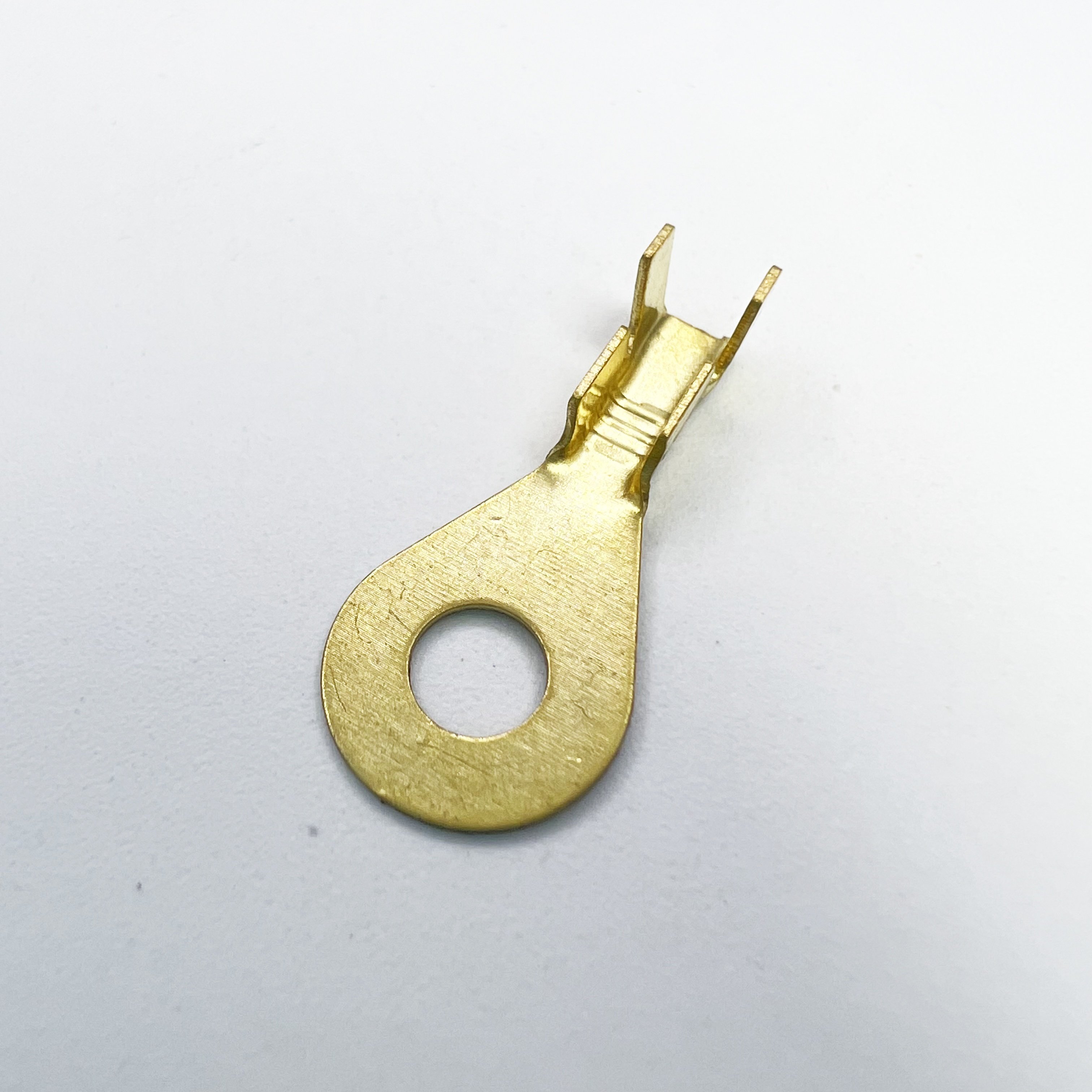 DJ431-6B Copper Terminal 6.2Y Straight Strip Round ring O-type ground ring terminal DJ431 hole connector connector ring terminal