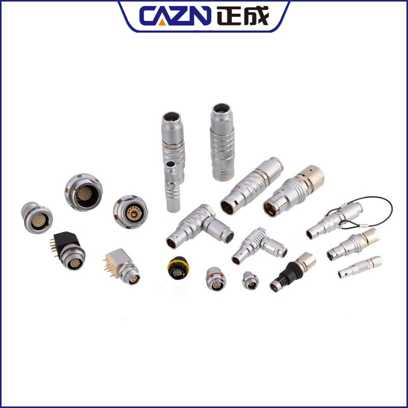 FGG 0B Series Straight Plug 2 3 4 5 6 7 9 Pines Circular Push Pull Connector FGG.0B.307.CLAD52Z