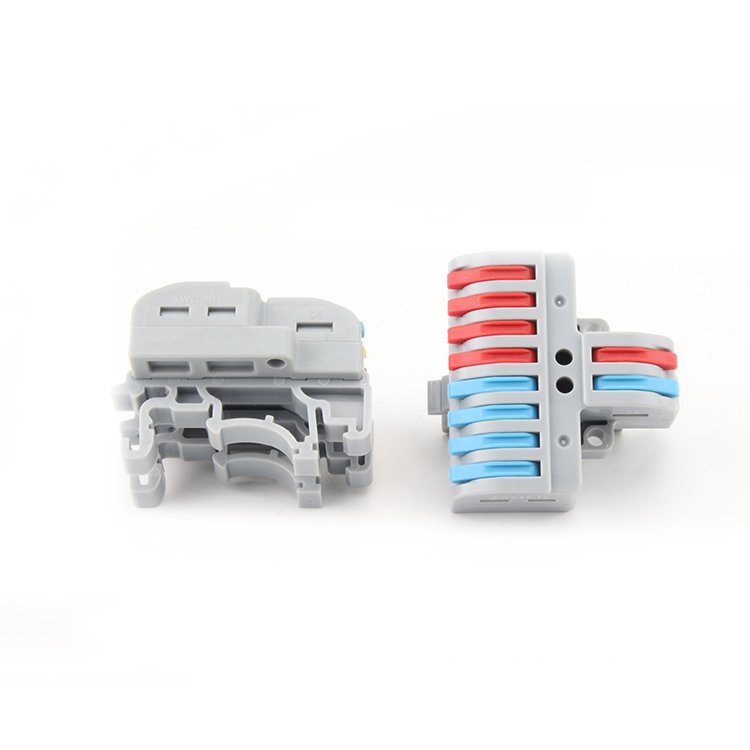 spl2/3/4/5 universal wire connector quick fast push-in 221wire connector terminal block 2 in 2 out 222 223 224