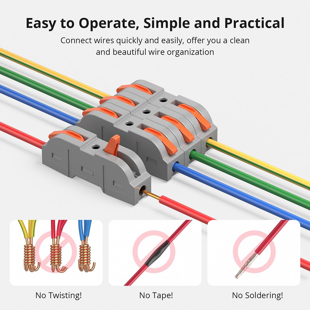 Sonoff D1-1 34PCS/Set Splicing wire connectors