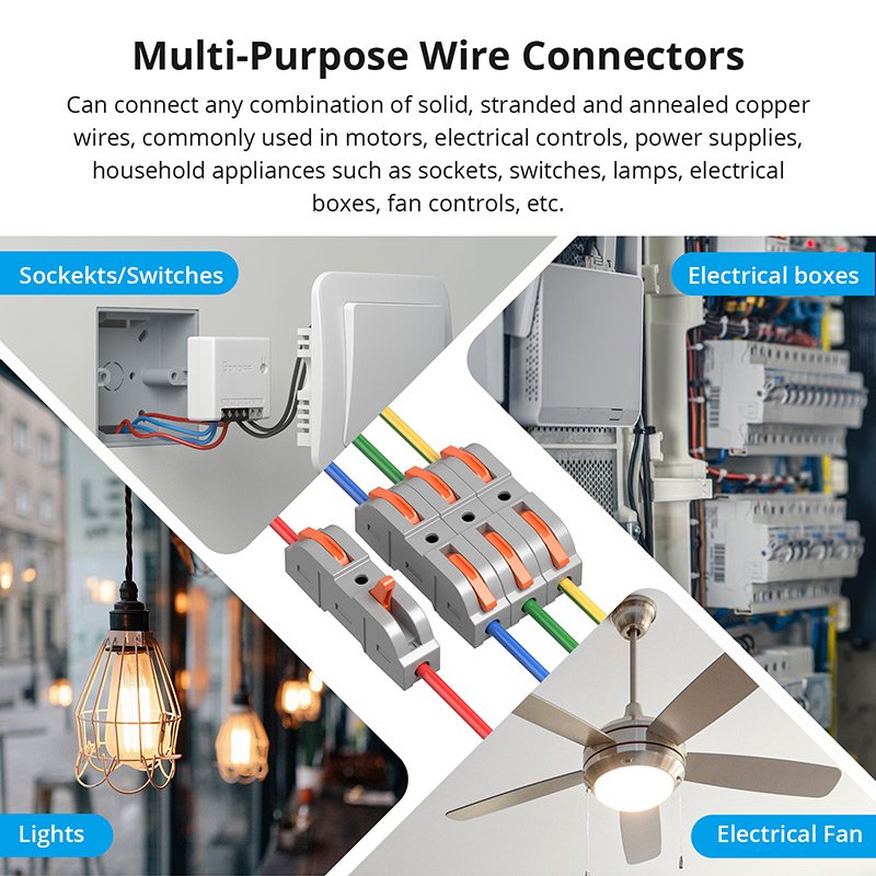 Sonoff D1-1 34PCS/Set Splicing wire connectors