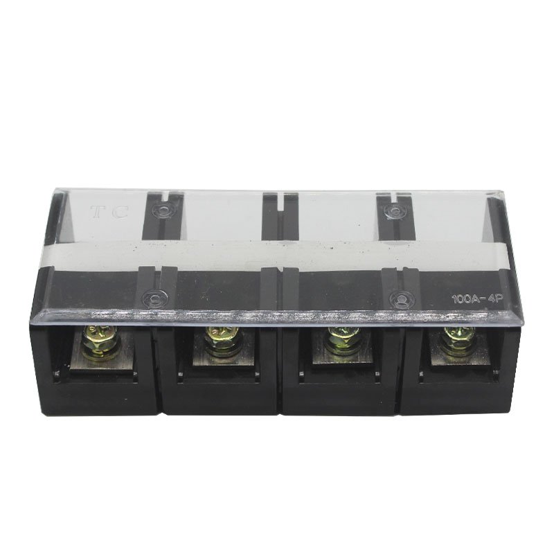 brass screw terminal block TC-1004 3P 100A terminal block connector pcb Terminal block