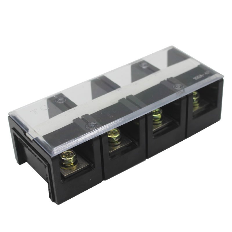 brass screw terminal block TC-1004 3P 100A terminal block connector pcb Terminal block