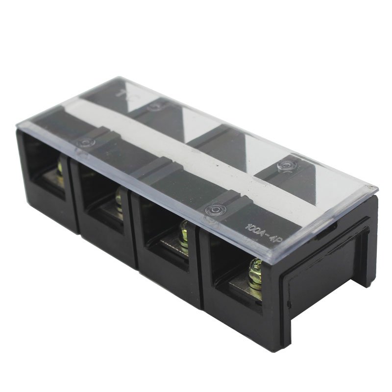 brass screw terminal block TC-1004 3P 100A terminal block connector pcb Terminal block