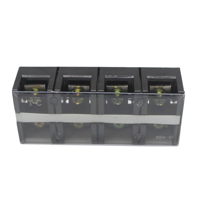 brass screw terminal block TC-1004 3P 100A terminal block connector pcb Terminal block
