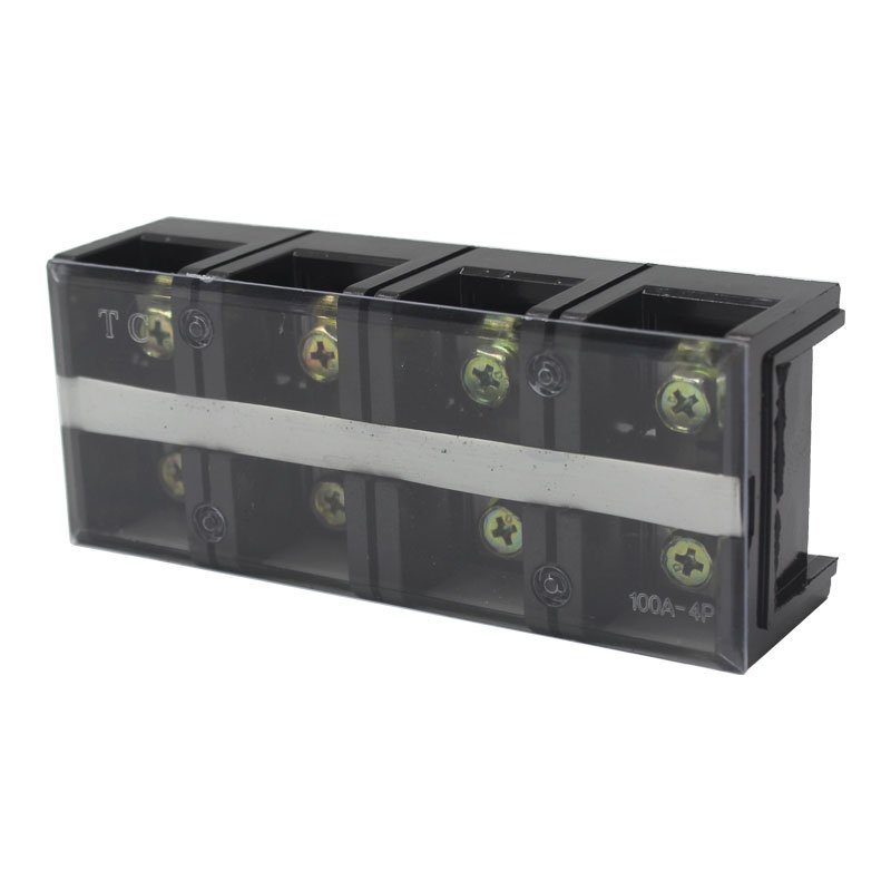 brass screw terminal block TC-1004 3P 100A terminal block connector pcb Terminal block