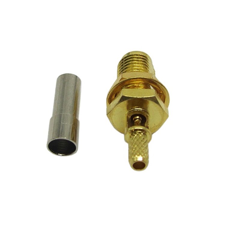 SMA male jack to SMB female plug coaxial connector adapter