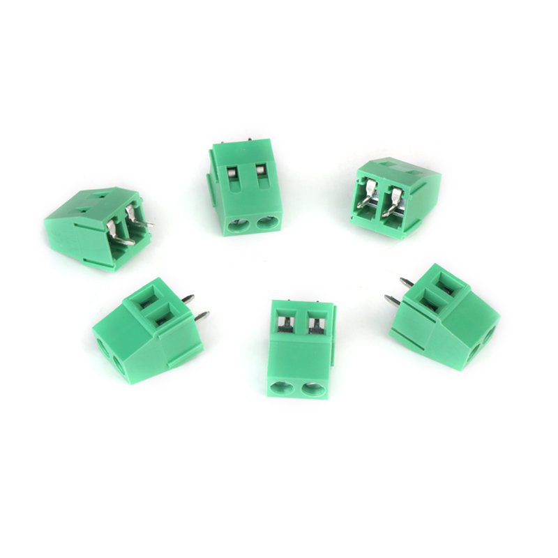 5.08 2pins Pcb Screw Terminal Block 128-5.08-2p Screw Terminal Block Connectors