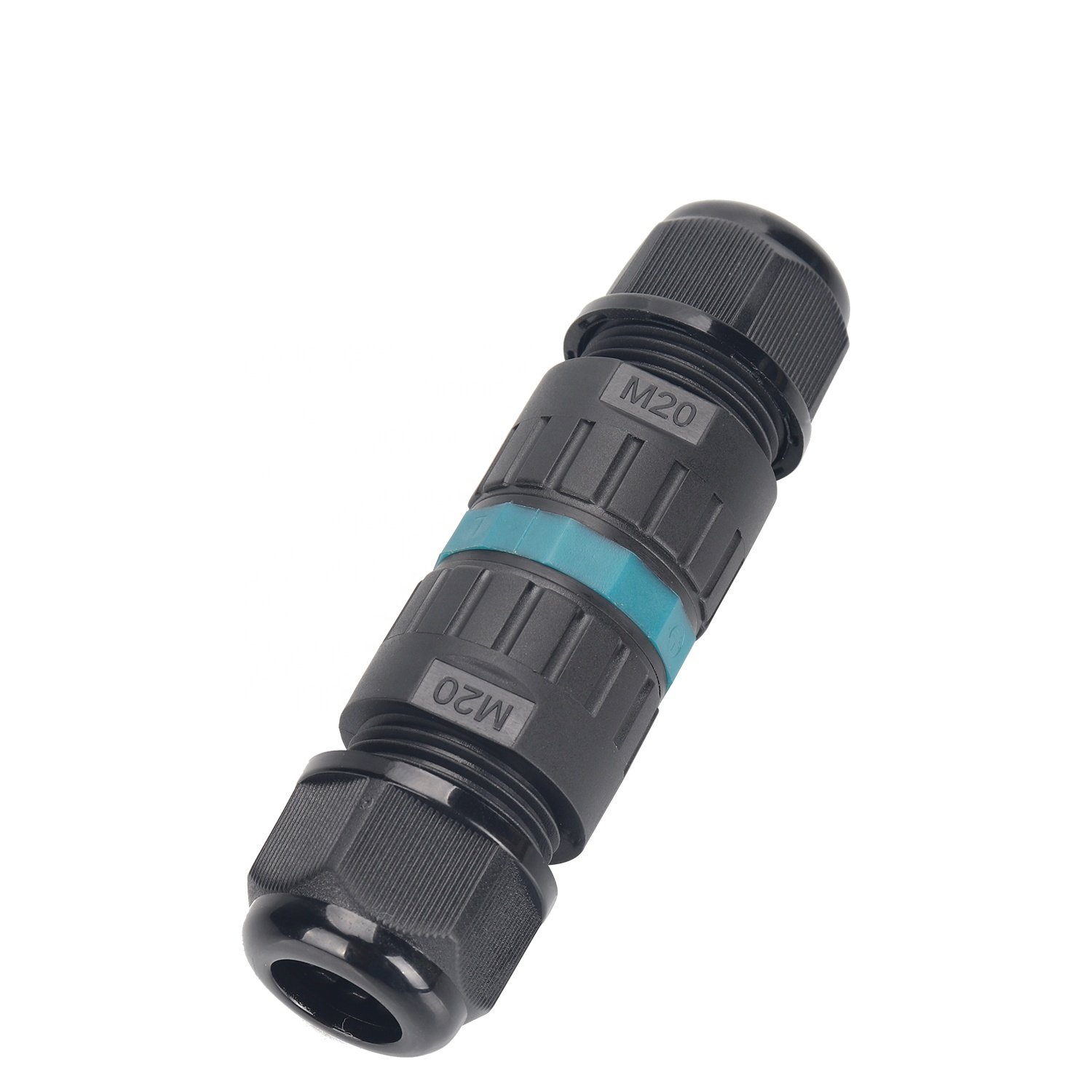 E-Weichat Hot Sales Fast Wires Connecting P20 2/3 Pin IP68 Screw-less Fixing Waterproof Cable Connectors For Outdoor