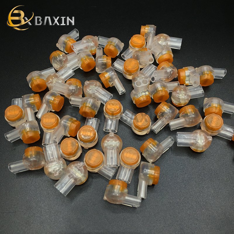 Gel filled Cable 2pin Uy2 Connector Crimp Plug K2 HJKT2 Plastic Communication Polypropylene