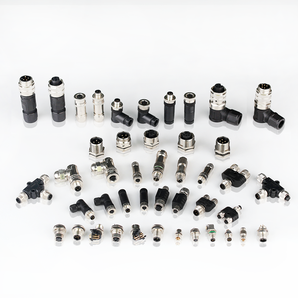 High Performance M8 Cable Connector 1m Wire Waterproof PUR Material Straight Right Angle Male Female Pin 3 4Pin Supplier