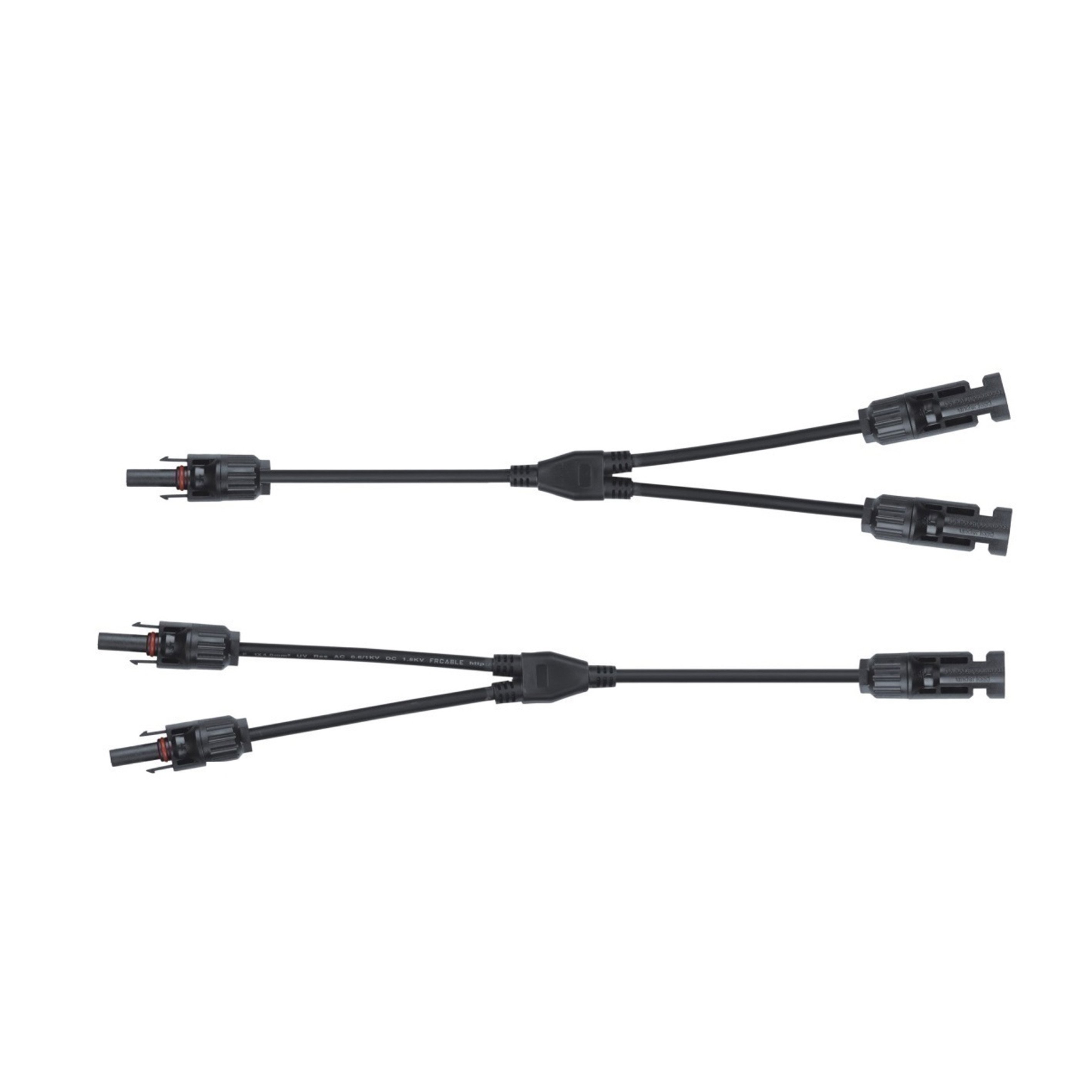 TUV Y4 Branch Solar Connector Male Female Solar Panel Connector 30A 50A 1000V Parallel Connect PV Cable 2.5/4/6mm IP67