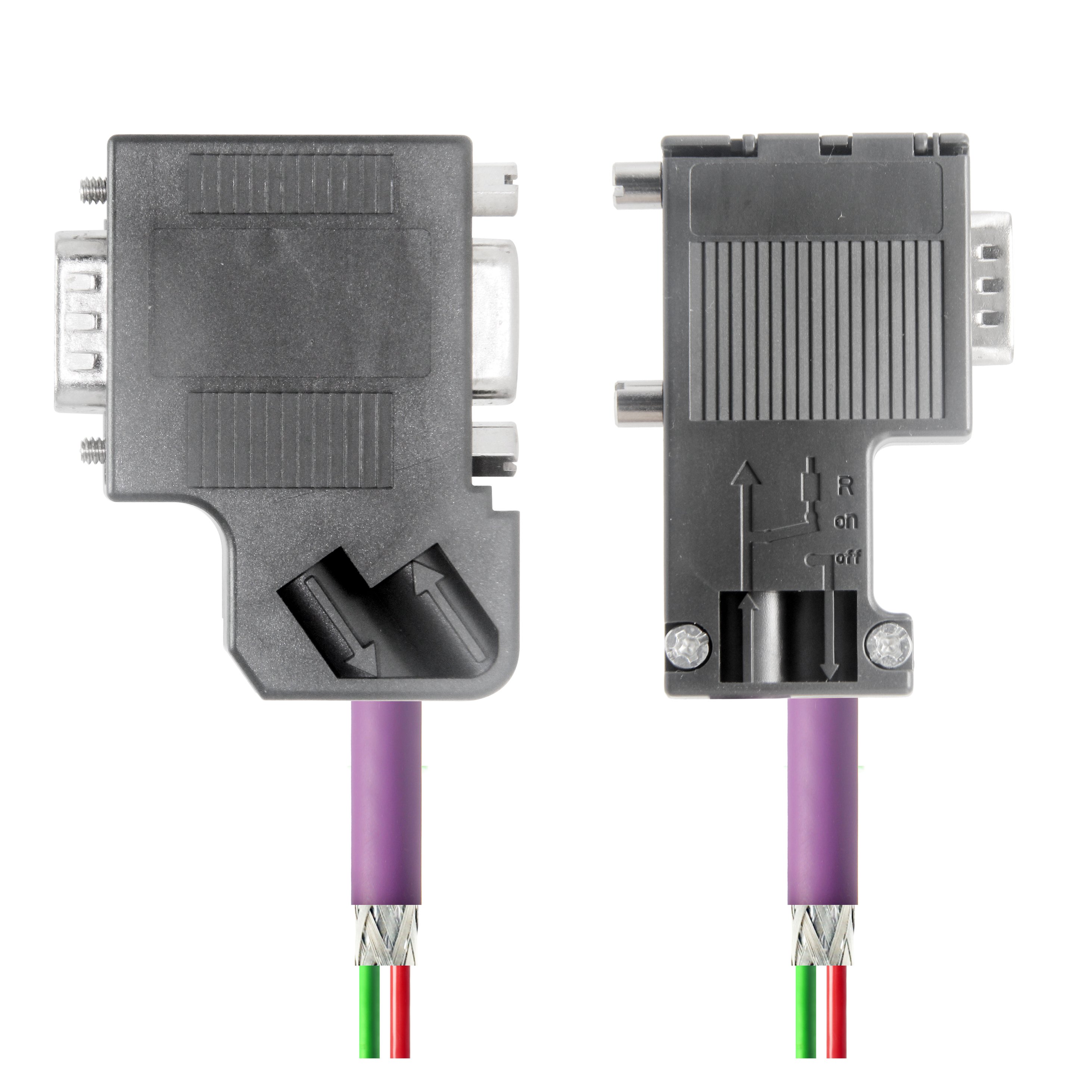 Compatible with Siemens 6ES7972-0BA12-0XA0 SIMATIC DP Plug Profibus Bus Connector
