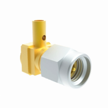 Precision K (2.92mm) MF30A Cable Male Right Angle Coaxial Connectors SMK 2.92mm