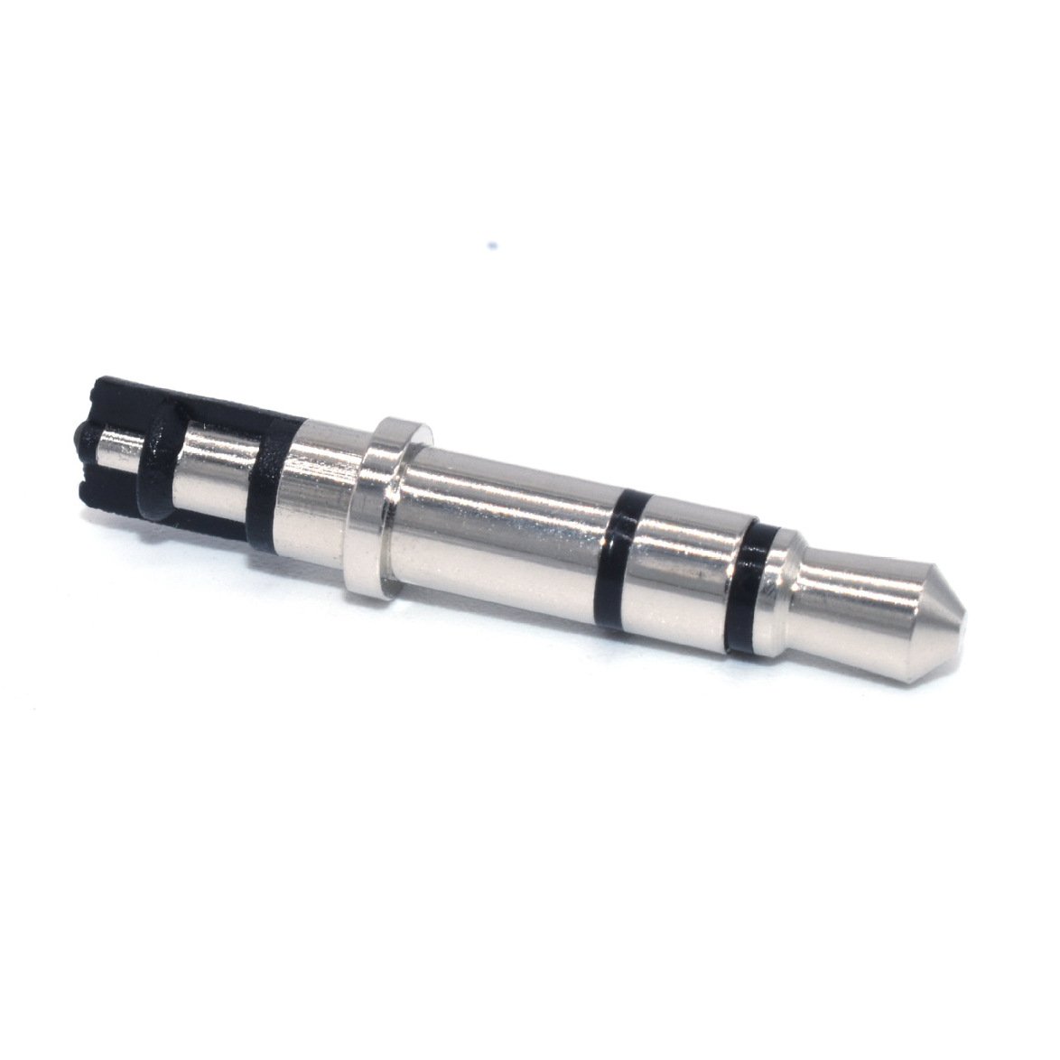 Jack 3.5 Earphone Plug with Tail plug clamps 3.5mm 3 pole Stereo Male Plug Silver Plated Wire Connector