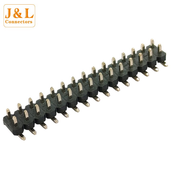 Hot Sale high quality SMT Dual Row Pin Header 2..54mm Pitch 2*15P Connector Male Pin Header