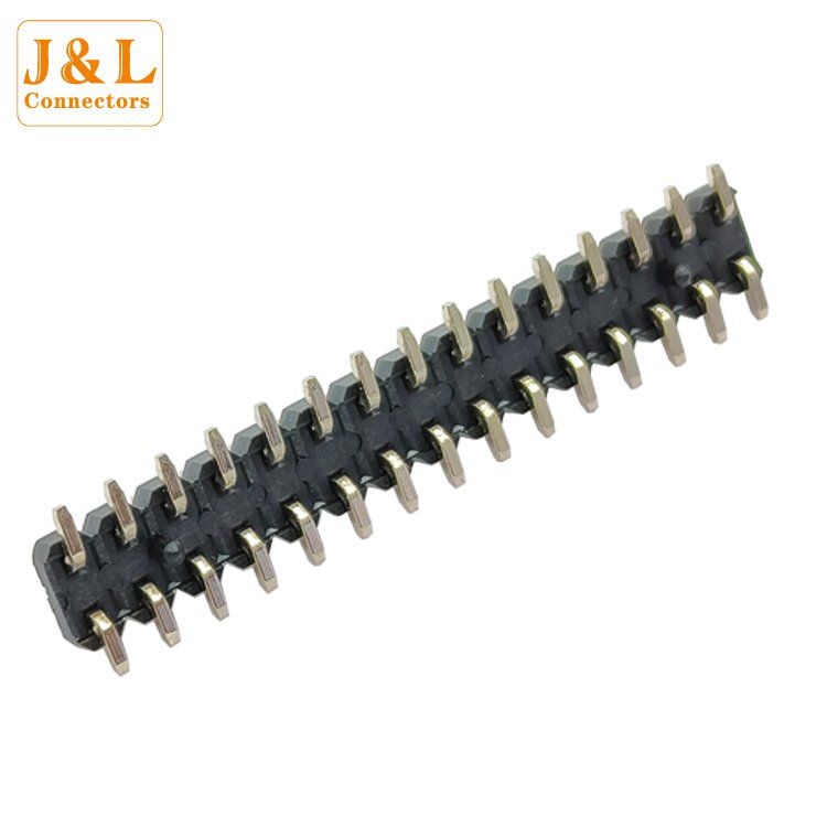 Hot Sale high quality SMT Dual Row Pin Header 2..54mm Pitch 2*15P Connector Male Pin Header