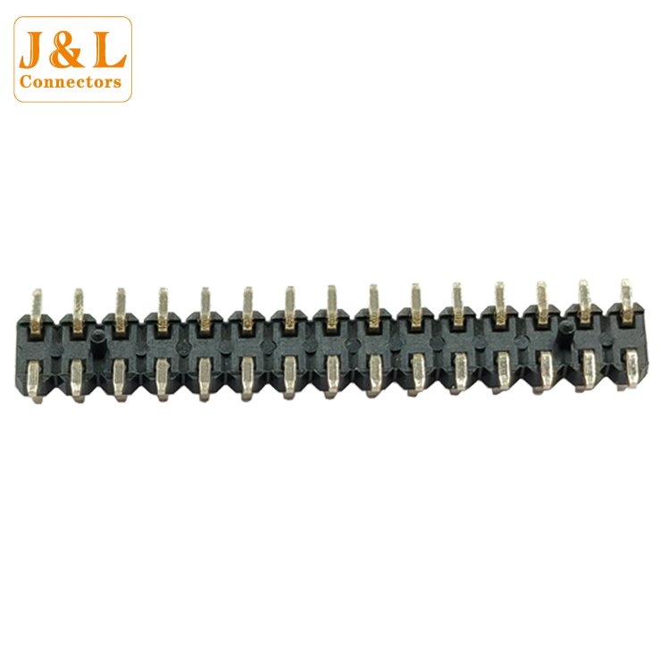 Hot Sale high quality SMT Dual Row Pin Header 2..54mm Pitch 2*15P Connector Male Pin Header