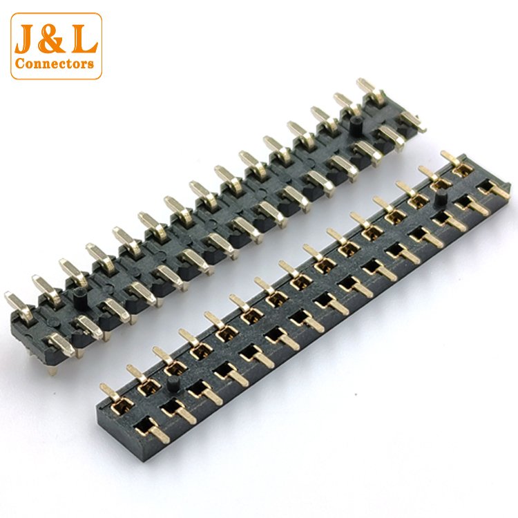 Hot Sale high quality SMT Dual Row Pin Header 2..54mm Pitch 2*15P Connector Male Pin Header