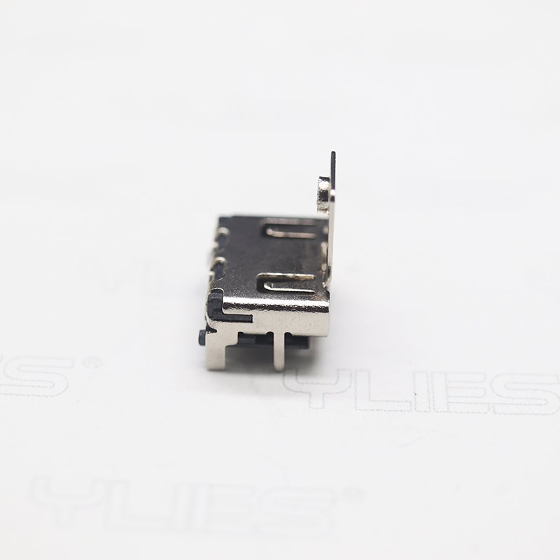 Micro 19 Pin 5V 1.5A Female SMT Plug Type-a Connectors Socket jack Tail Type-c Socket Sinking 3.0MM 3.1MM Connectors