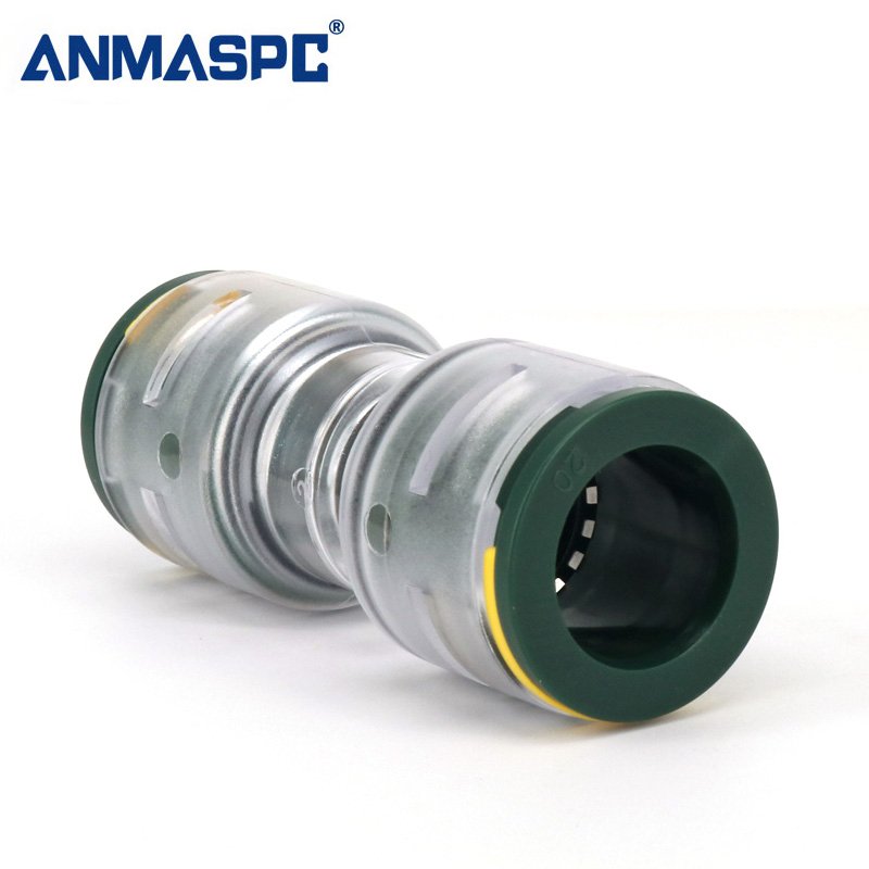High quality Factory Price HDPE Micro tube fitting and Duct Straight Connector Coupler Fittings size 3/2.1 4/2.5 4/2.8 5/ 5/3.5