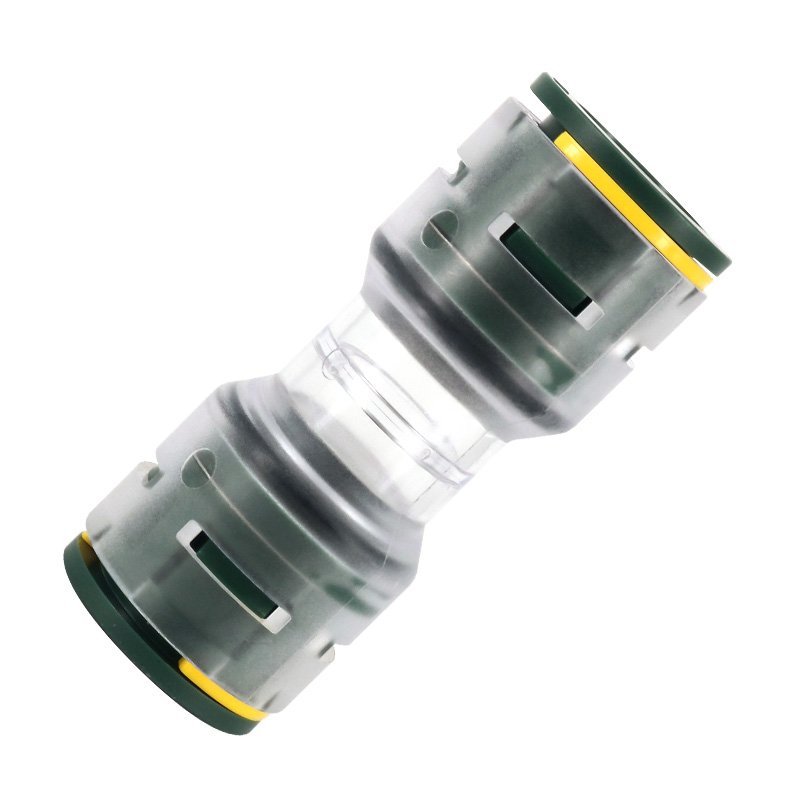 High quality Factory Price HDPE Micro tube fitting and Duct Straight Connector Coupler Fittings size 3/2.1 4/2.5 4/2.8 5/ 5/3.5