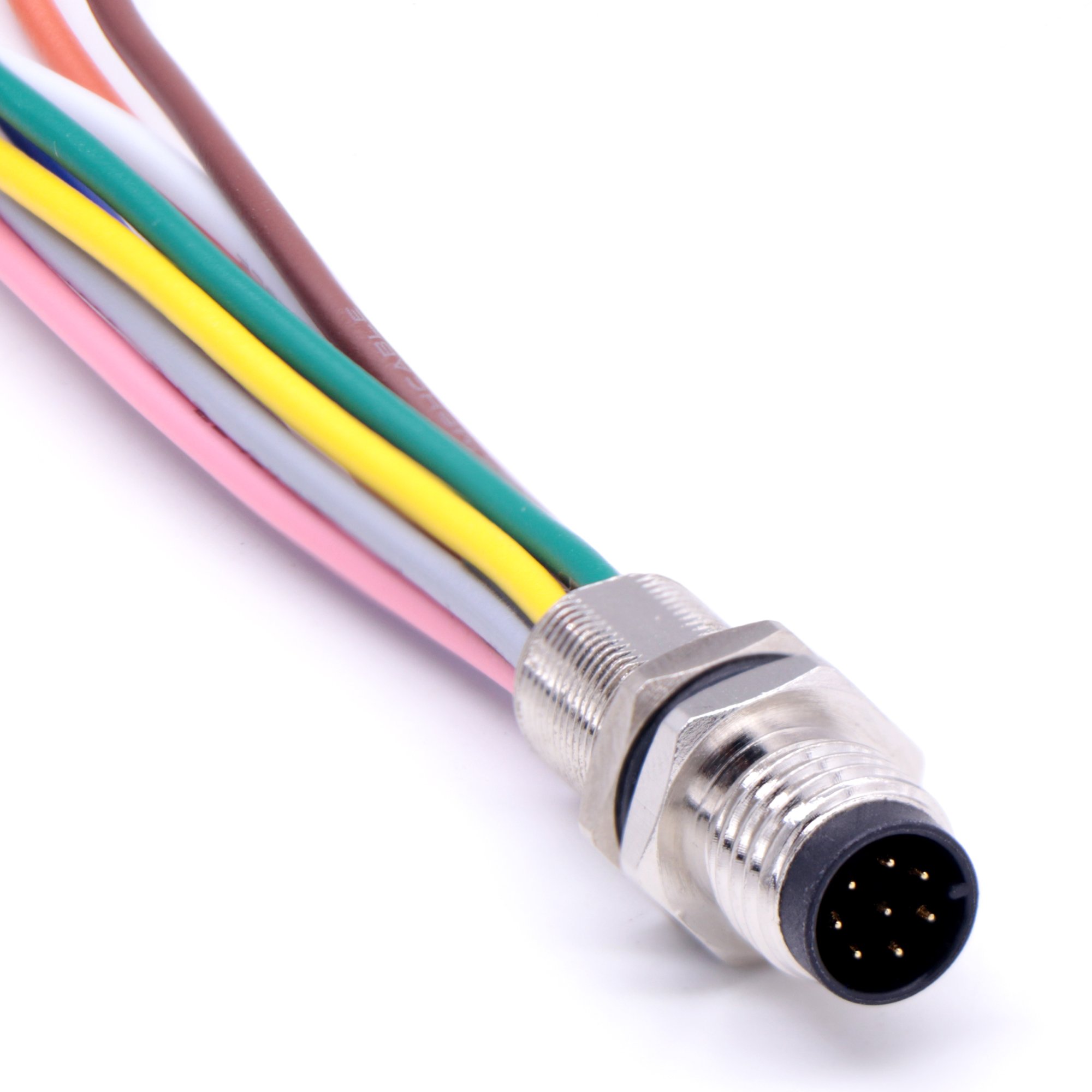 m5 m8 m12 m16 m23 connector waterproof cable male m8 m12 circular connectors