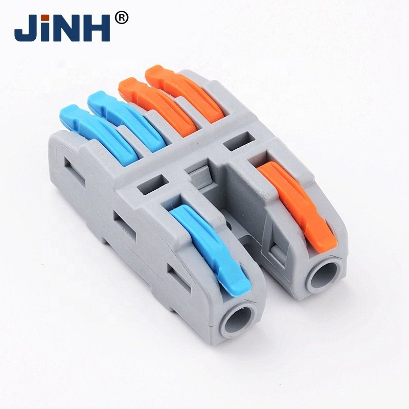 Hot Sale manufacturer 2 in 4 out inline levers nut splicing wire connector