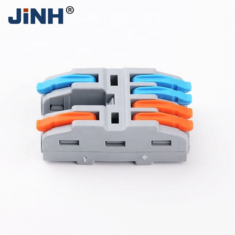 Hot Sale manufacturer 2 in 4 out inline levers nut splicing wire connector