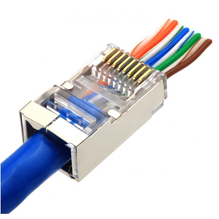 RJ45 8P8C Connector FTP Cat5e/Cat6/Cat7/Cat8 RJ45 Module Plug