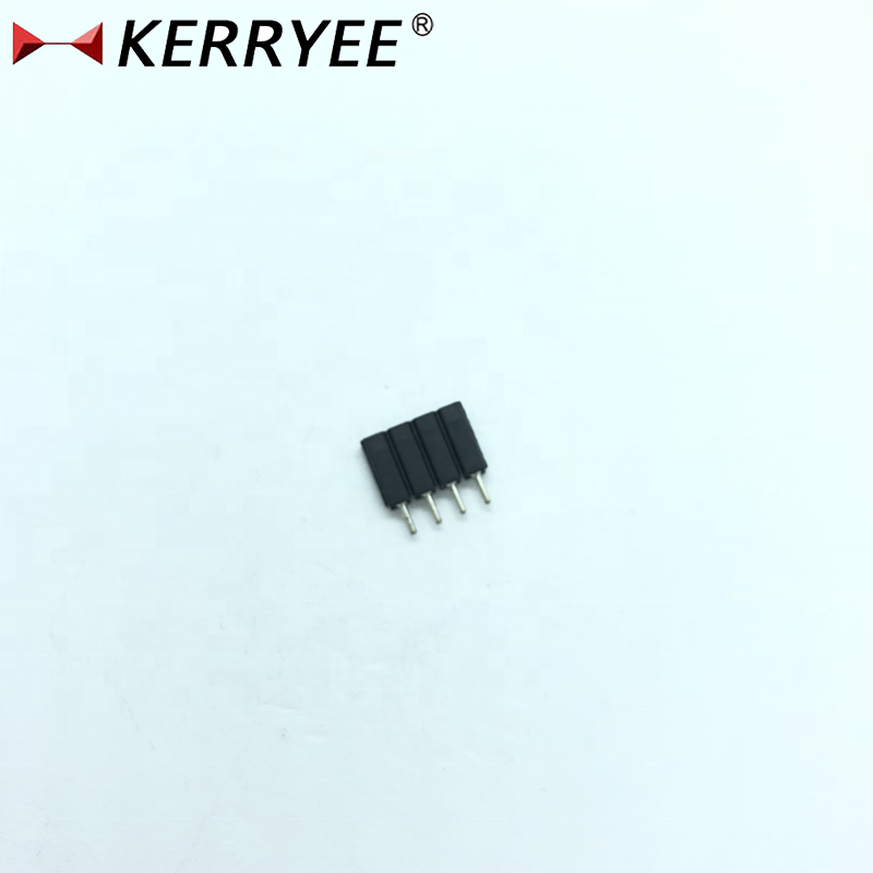 4P Single row 2.54mm Molex IC socket total length 10mm connector