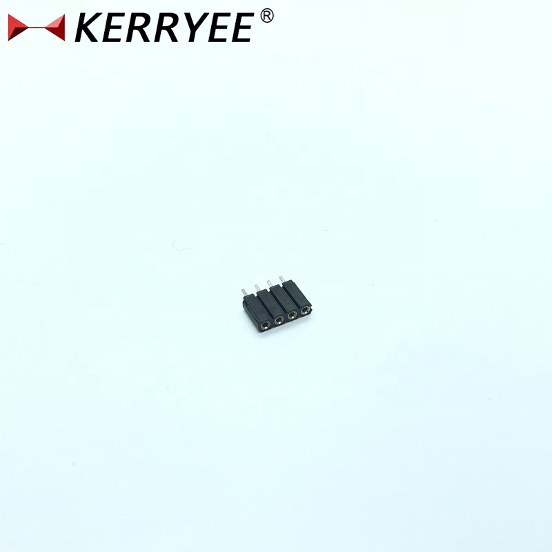 4P Single row 2.54mm Molex IC socket total length 10mm connector