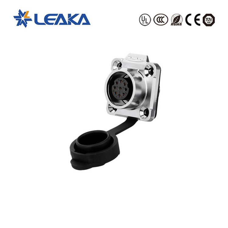 Cnlinko LP-16 IP67 Assembly Multipin Connector 2/4/5 Pin Copper Signal Power Connector for Industrial Equipment Wire Connections