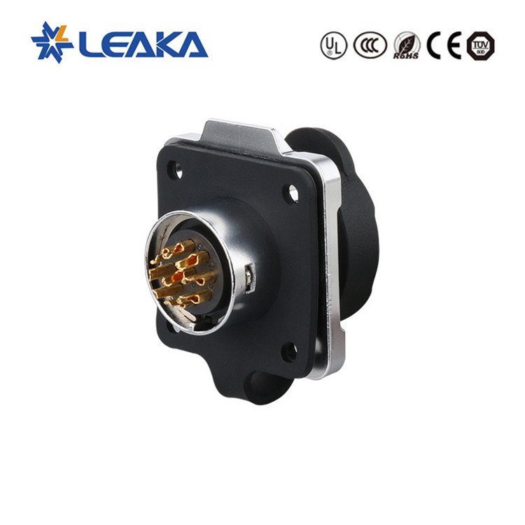 Cnlinko LP-16 IP67 Assembly Multipin Connector 2/4/5 Pin Copper Signal Power Connector for Industrial Equipment Wire Connections
