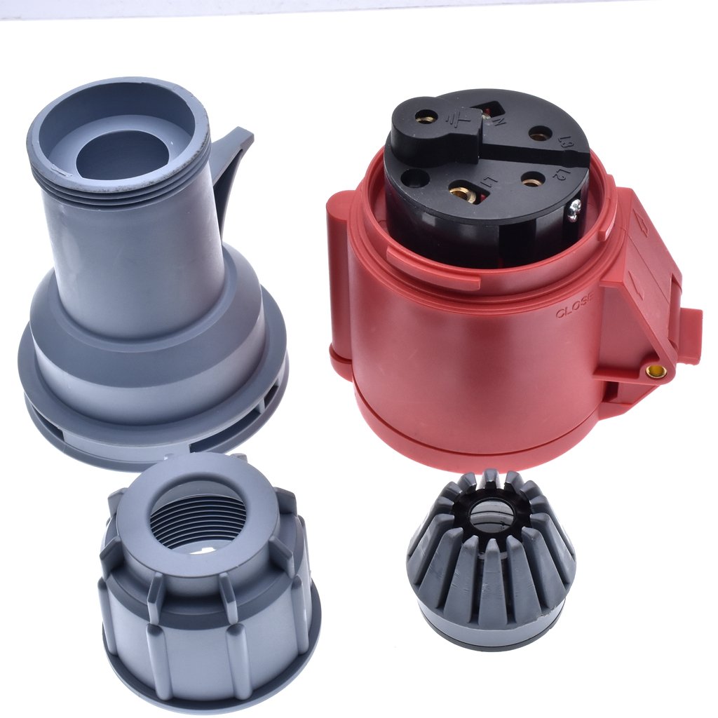 32A IP44 3P+N+E 5 Pin Industrial Socket/Plug AC 220-380V Waterproof Male Famale Connector Electrical Sockets