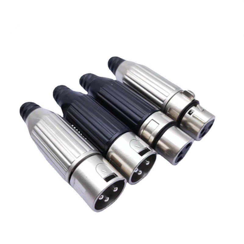XLR connector microphone plug male female 3 pin audio plug