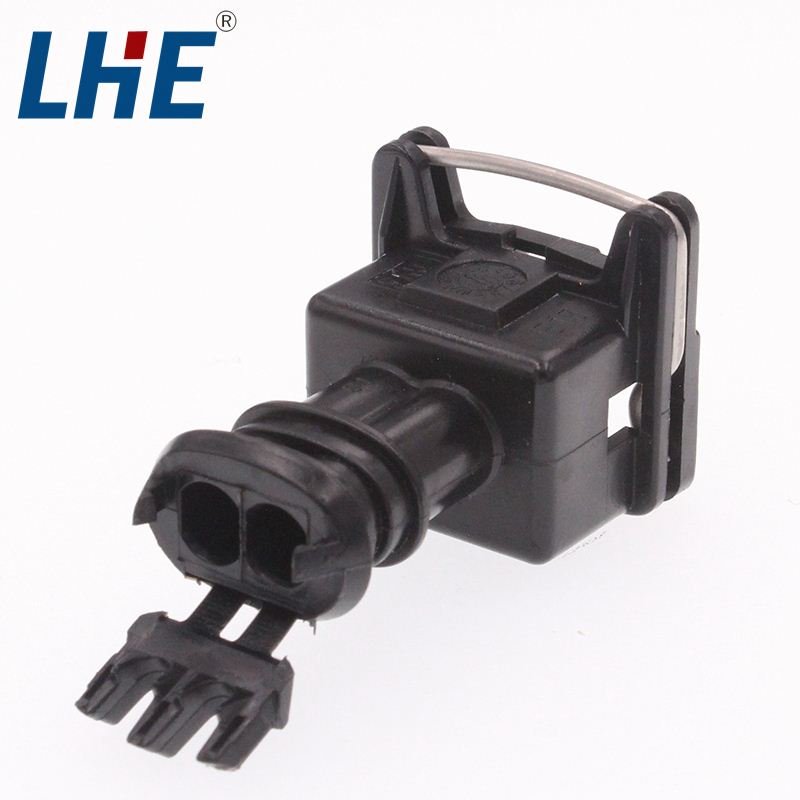 282189-1 Lightning Female Boschs EV1 Connector Male Auto Connector 2 PIN 2P Wire to Wire Automotive Sealed