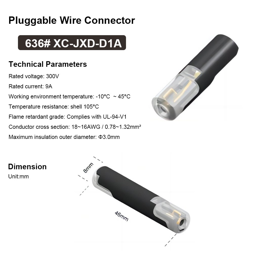 Factory Wholesale 1Pin 2Pin 3Pin Pluggable Wire Terminals Quick Splice Automotive Wire Cable Connectors for GPS navigator