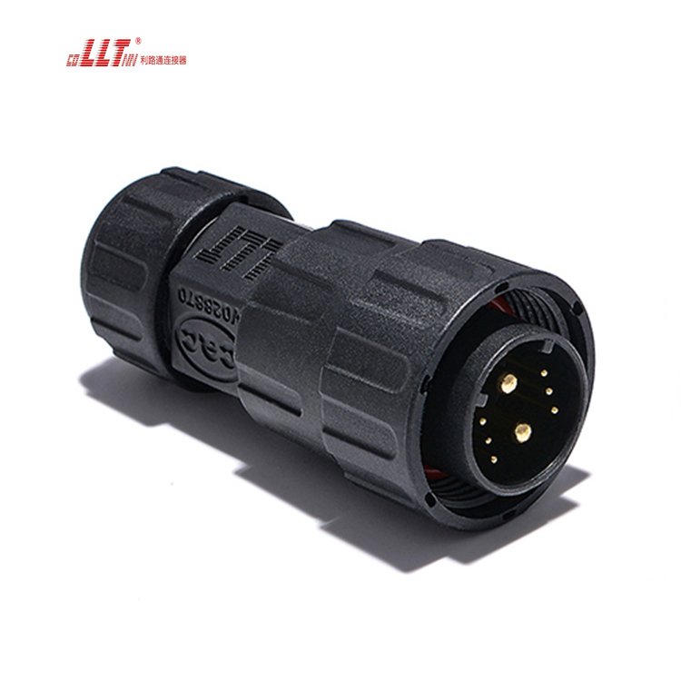M25 2pin power and 6pin signal socket circular plug socket electrical waterproof connector