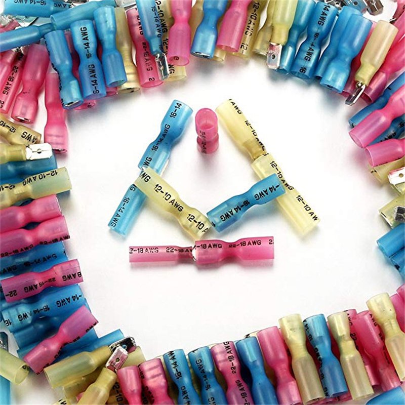 Wholesale Waterproof Heat Shrink Spade Connectors Male Female Wire Connector Crimp Terminal
