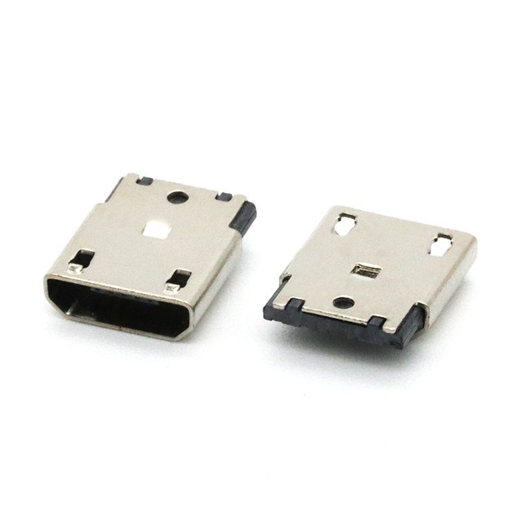 Micro USB Connector 5Pin Micro USB 2.0 B Female Charging Connector