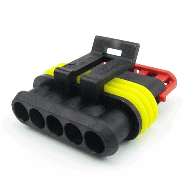 5 Pin AMP 1.5 series 282089-1 /282107-1 super seal waterproof terminal connector DJ7051-1.5-21/11