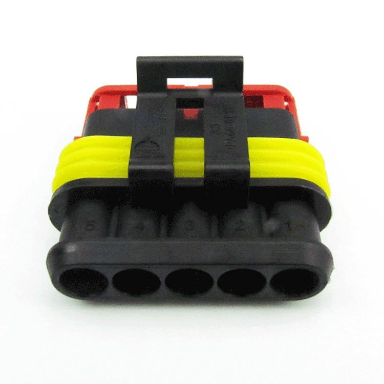 5 Pin AMP 1.5 series 282089-1 /282107-1 super seal waterproof terminal connector DJ7051-1.5-21/11