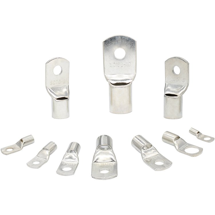 Copper Tube SC10-6 SC10-8 SC10-10 Automotive Terminals Non-Insulated Cable Lug Connectors Automotive Terminal