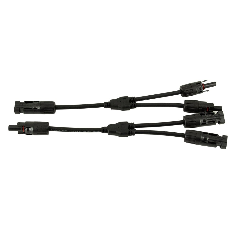 PowMr MCY-BN2 Connectors Solar Panel Cable Connector 2 to 1 Branch Connector IP67 Waterproof For Solar System